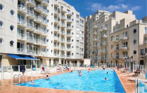 Awesome apartment in Oostende with Outdoor swimming pool, Heated swimming pool and 2 Bedrooms